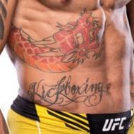 Alex Pereira's 'Kickboxing' Tattoo